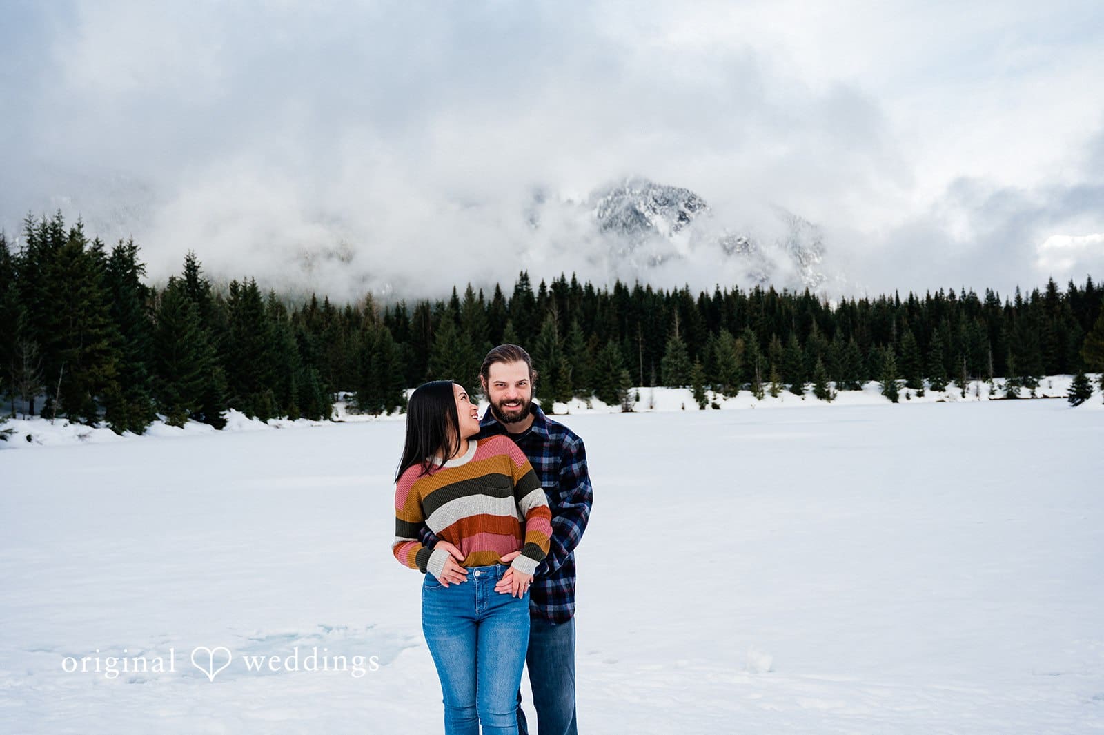 Gold Creek Pond Engagement // Uyen & Wayne -