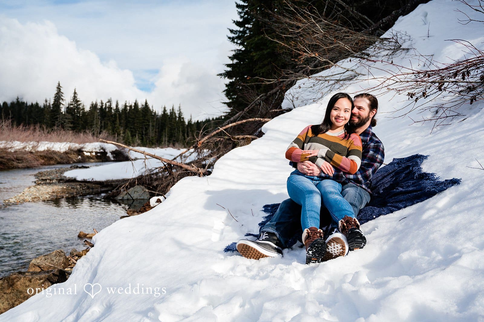Gold Creek Pond Engagement // Uyen & Wayne -
