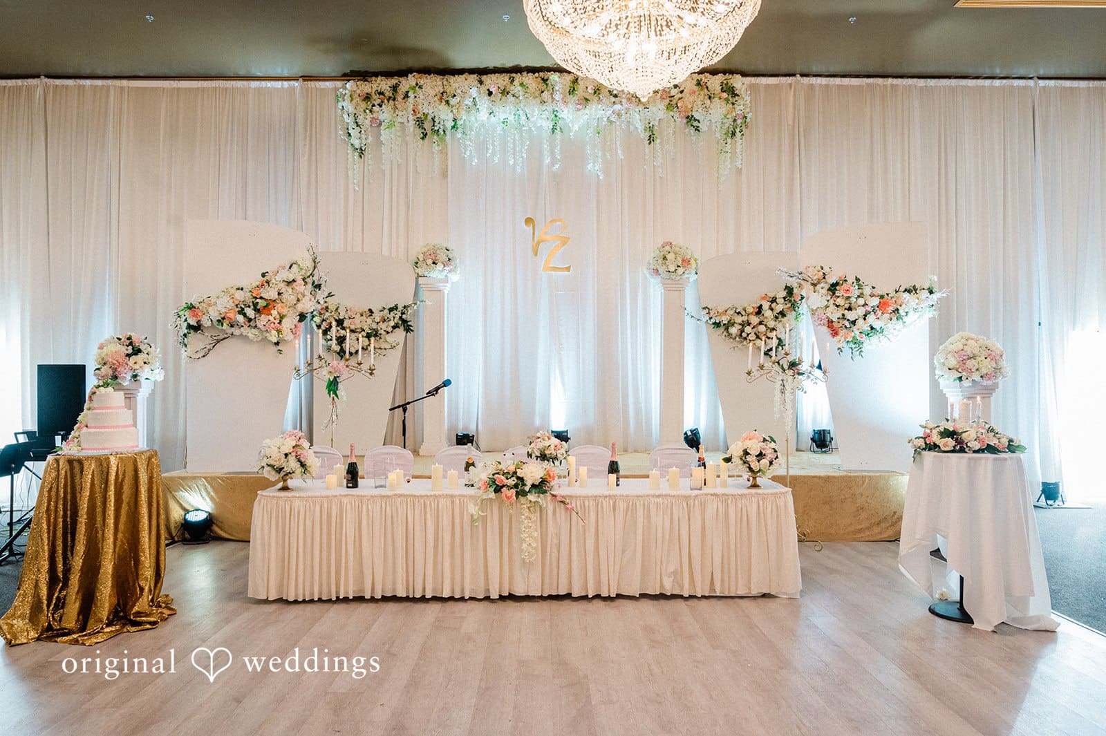 Golden Complex Banquet Hall Wedding // Vicky & Za -
