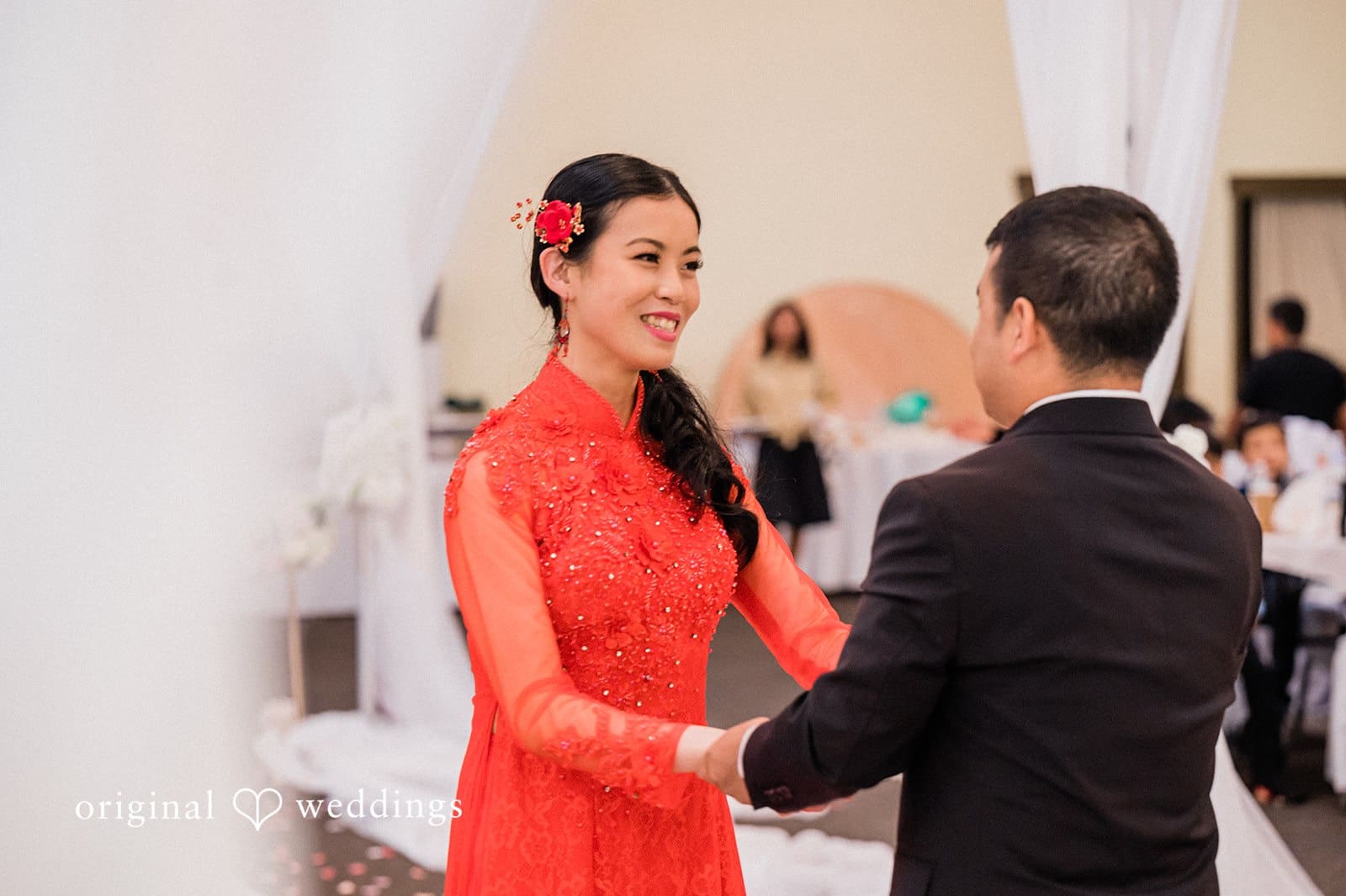 Golden Complex Banquet Hall Wedding // Vicky & Za -