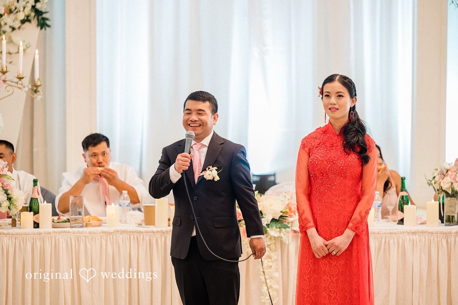 Golden Complex Banquet Hall Wedding // Vicky & Za -