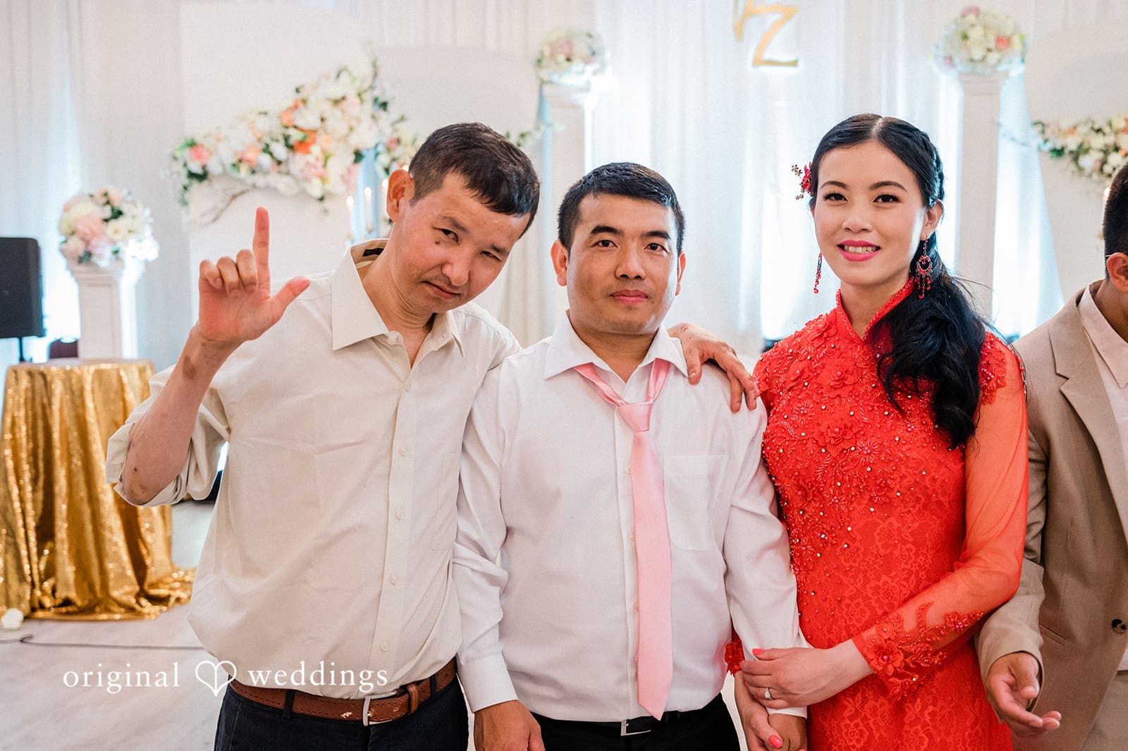 Golden Complex Banquet Hall Wedding // Vicky & Za -