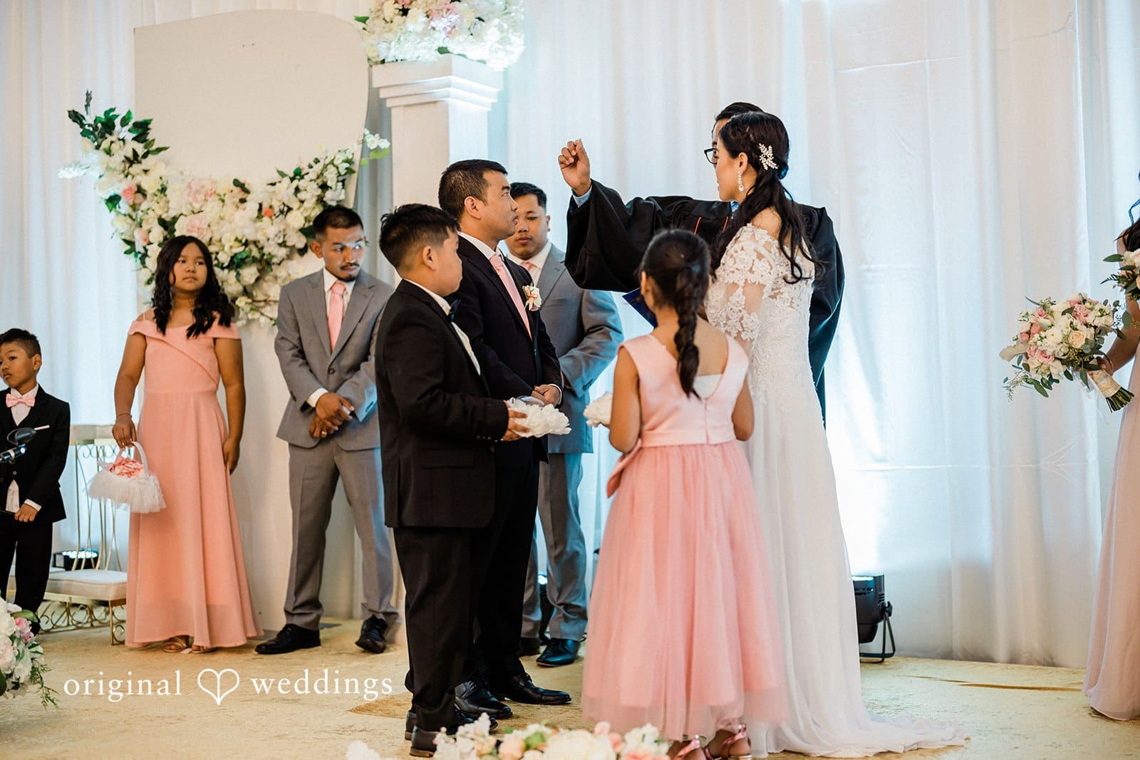 Golden Complex Banquet Hall Wedding // Vicky & Za -
