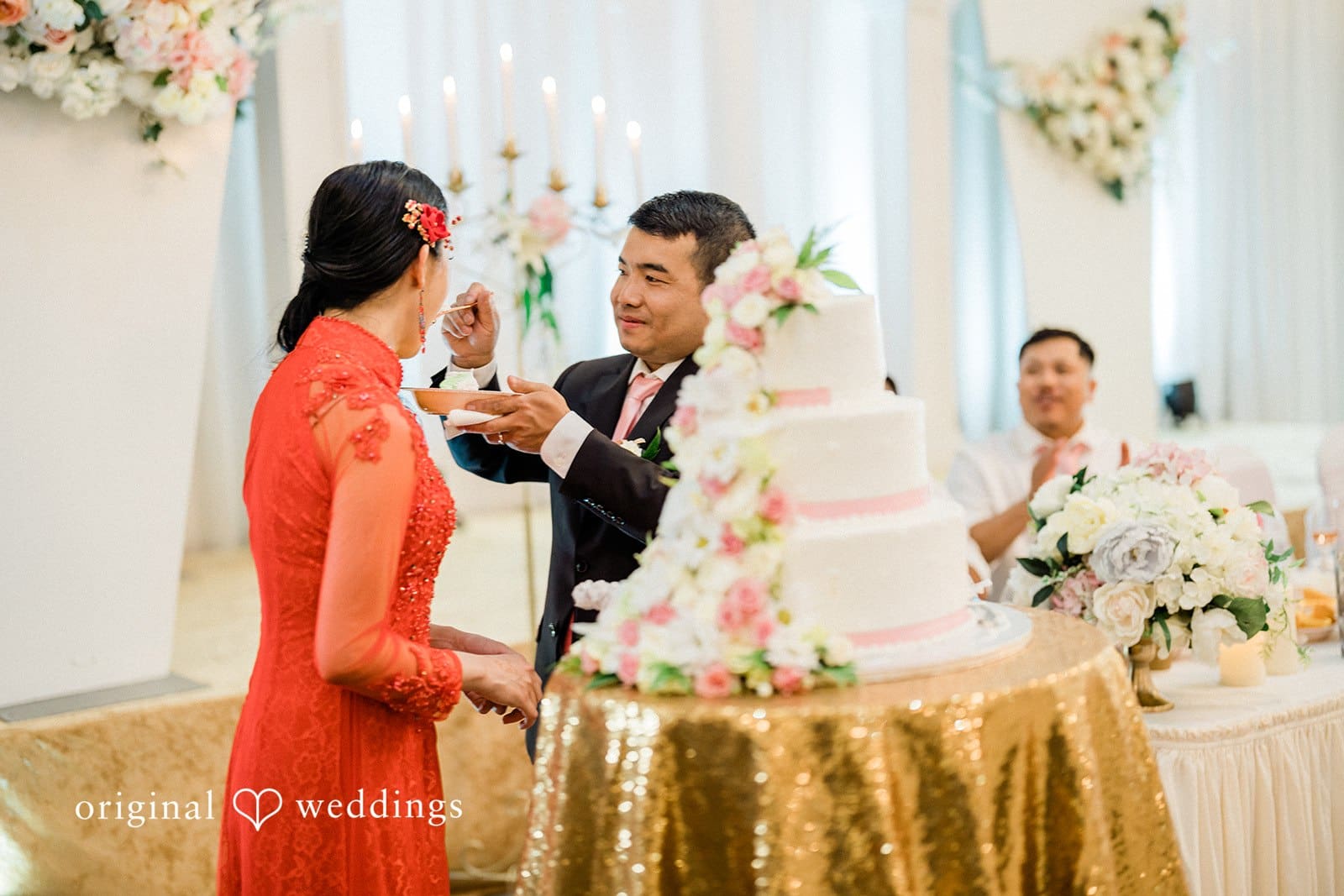 Golden Complex Banquet Hall Wedding // Vicky & Za -