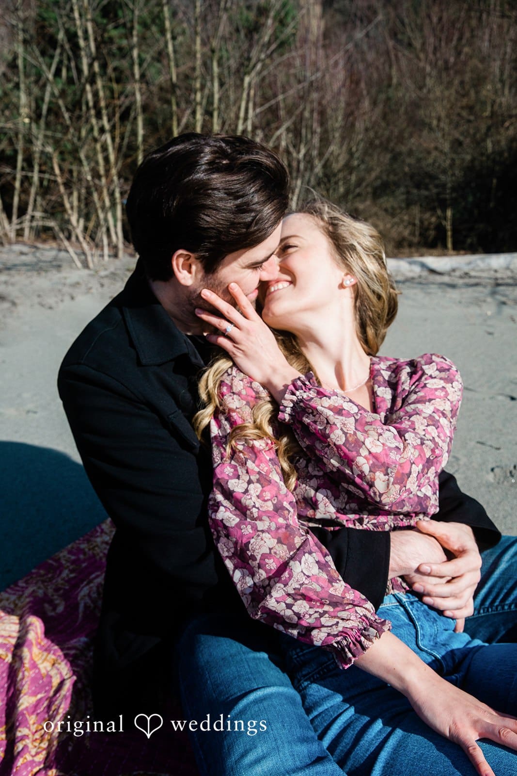 Golden Gardens Park Engagement // Anna & Adam -