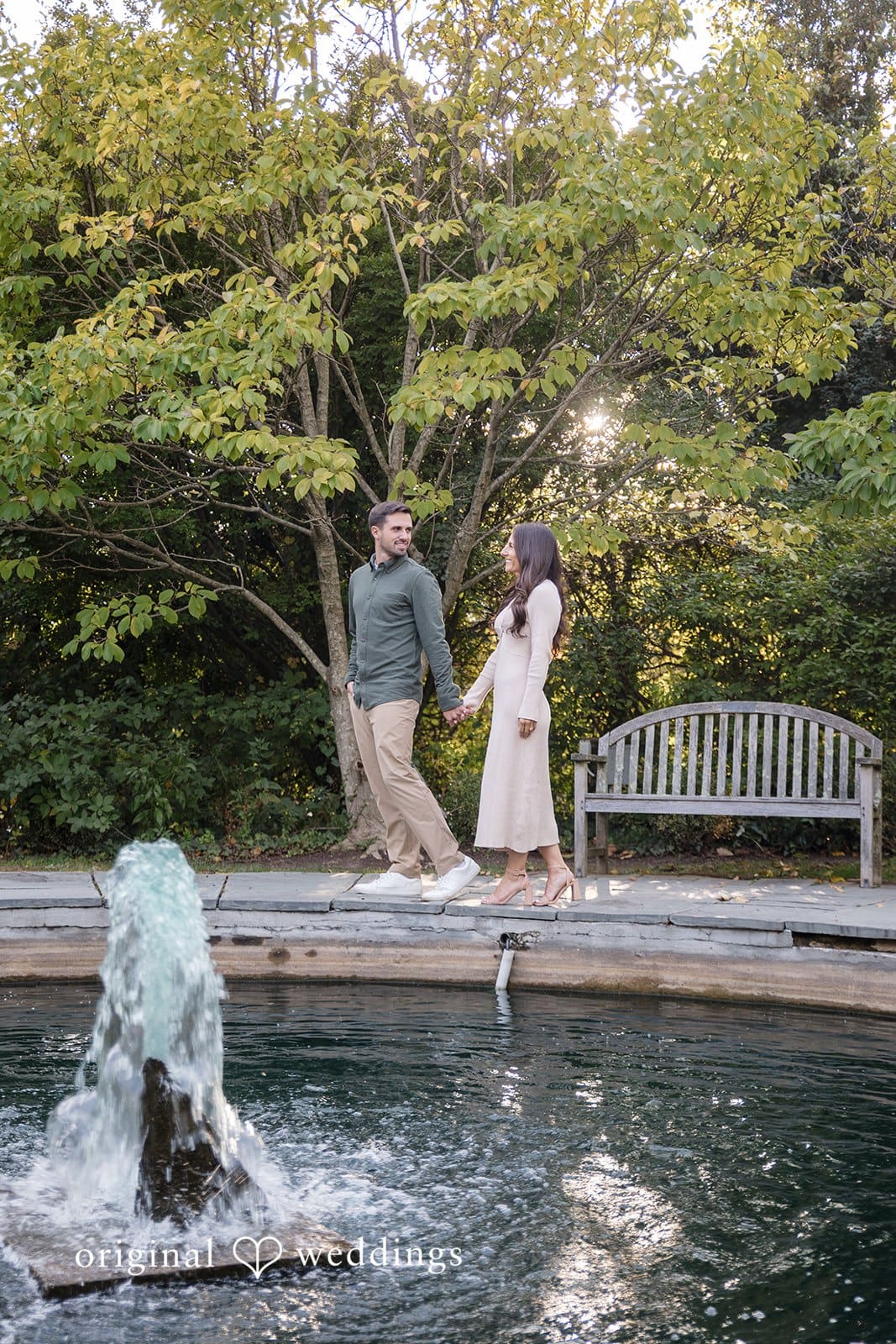 Goodstay Gardens and Rockford Park Engagement // Kelsey & Tom -