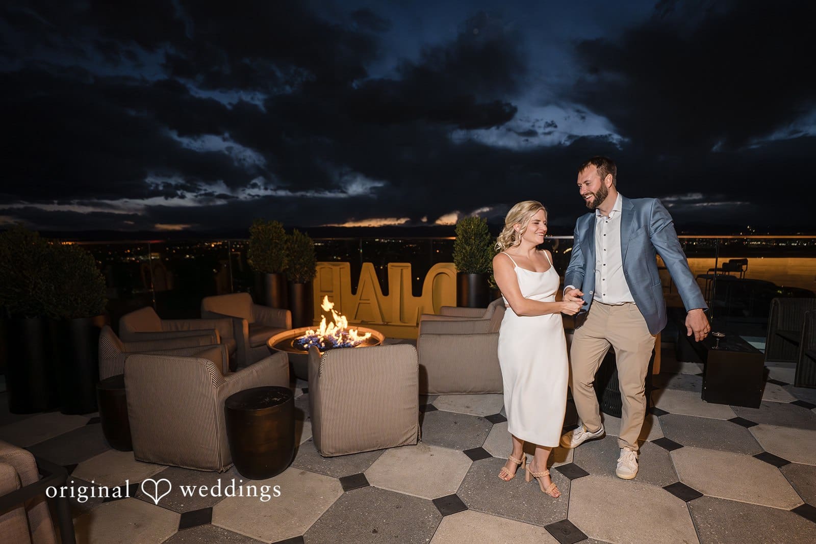 Halo Bar DTC Wedding // Tom & Amber -