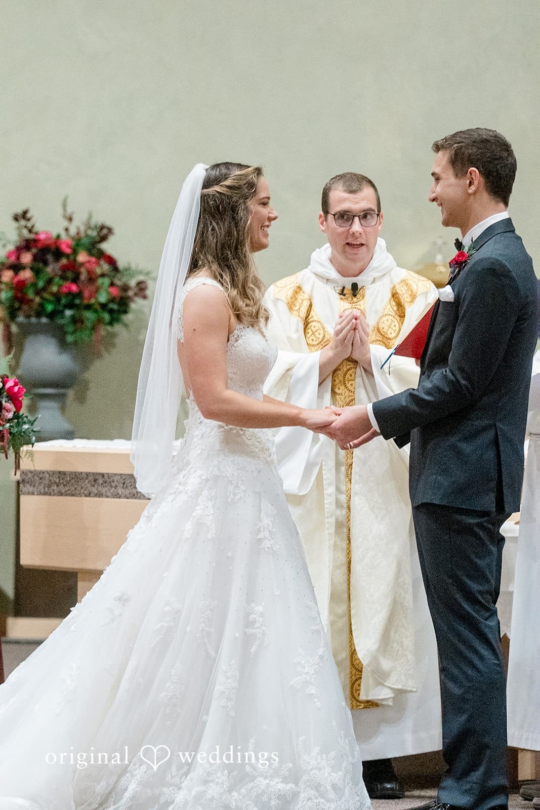 Holy Family Catholic Church Wedding // Rebekah & Benedict -