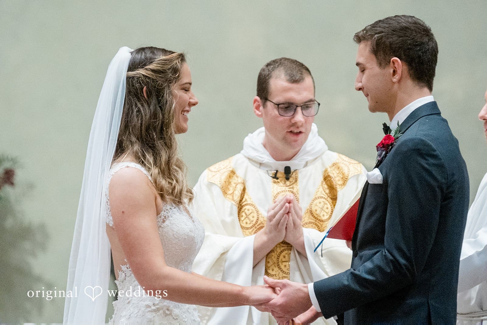 Holy Family Catholic Church Wedding // Rebekah & Benedict -