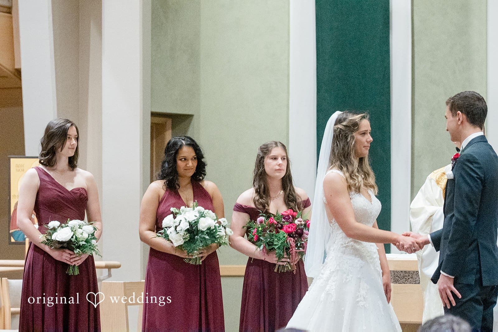 Holy Family Catholic Church Wedding // Rebekah & Benedict -