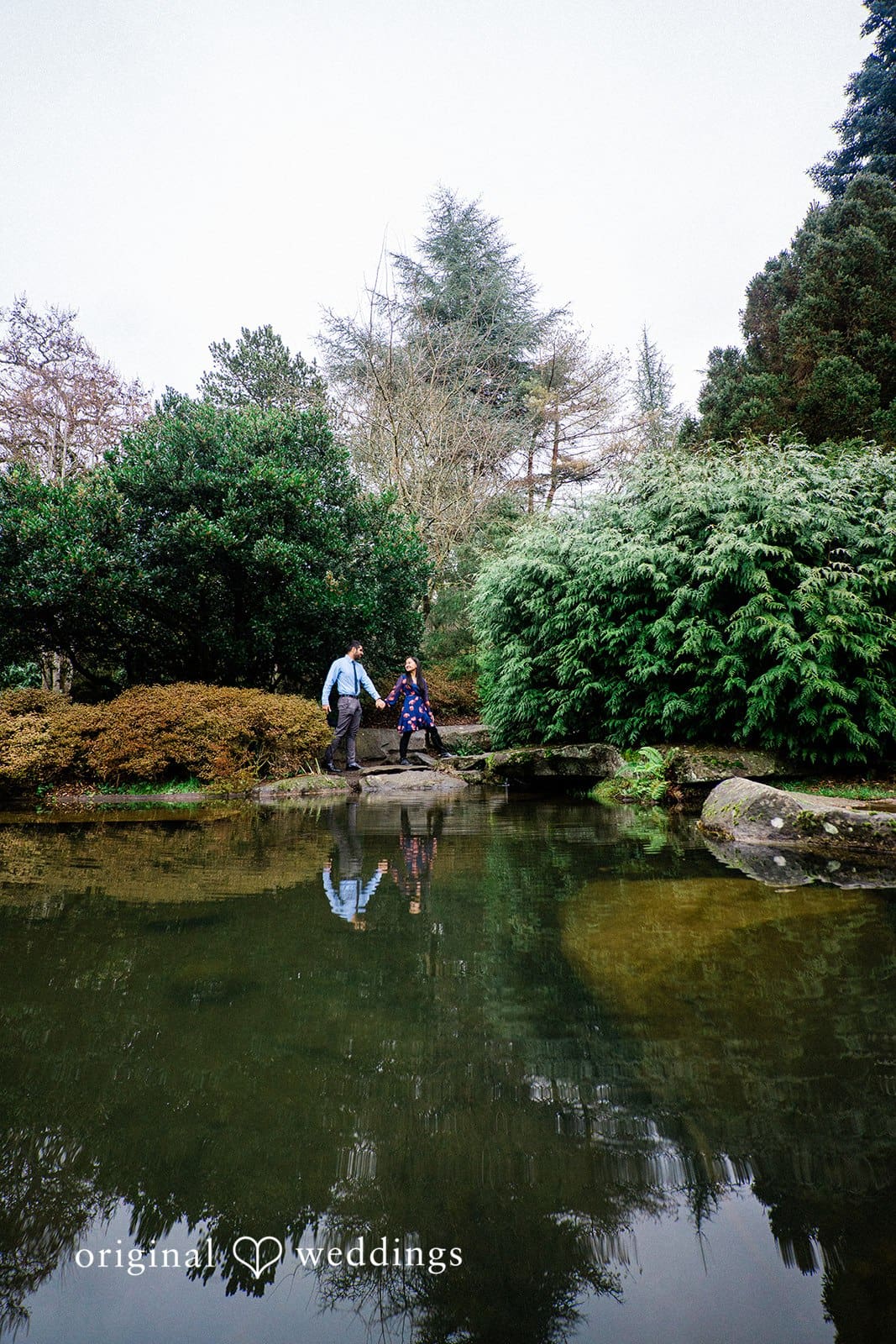 Kubota Garden Engagement // Elise & Parth -