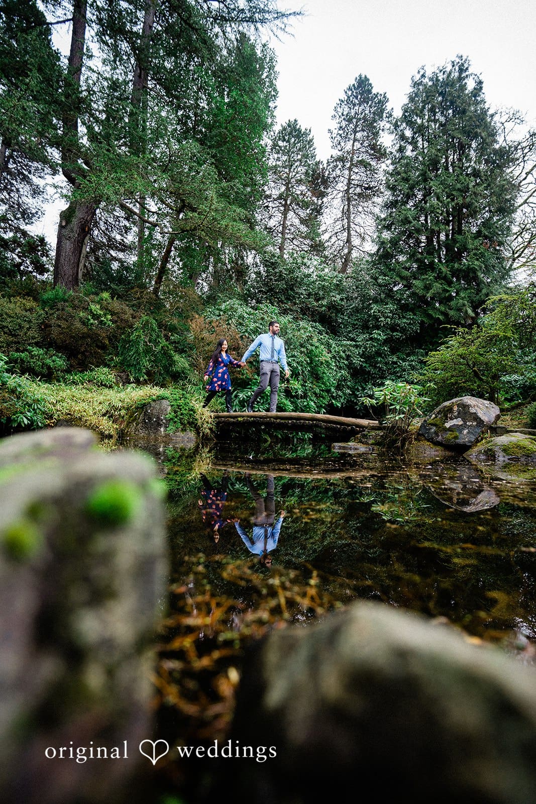 Kubota Garden Engagement // Elise & Parth -