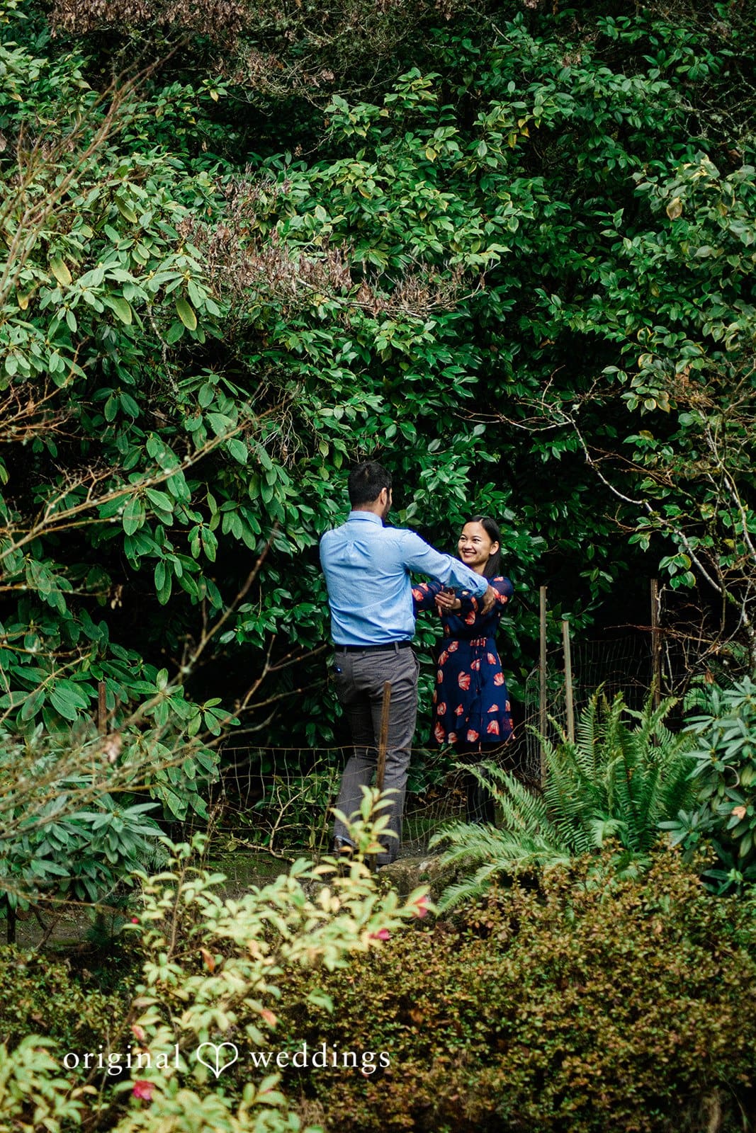 Kubota Garden Engagement // Elise & Parth -