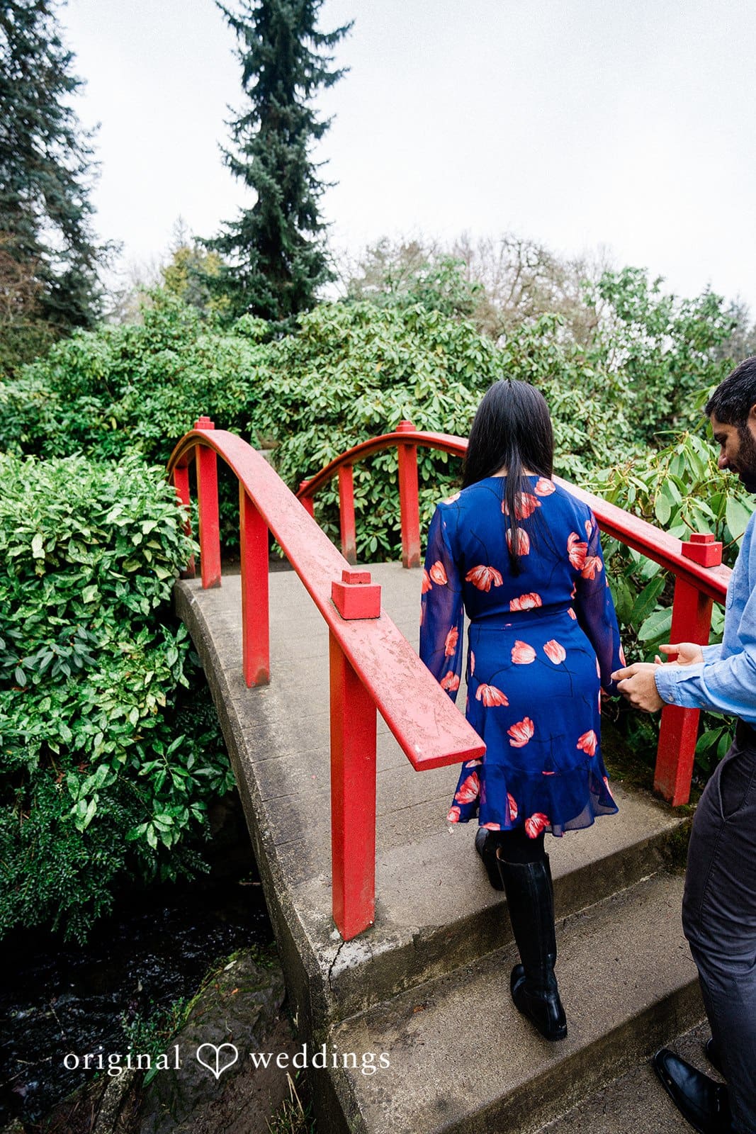 Kubota Garden Engagement // Elise & Parth -
