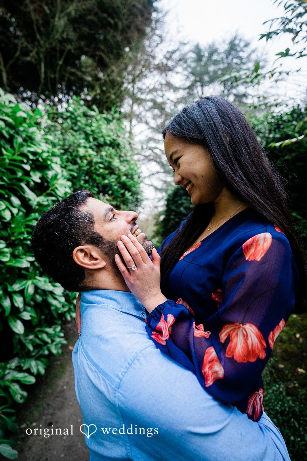 Kubota Garden Engagement // Elise & Parth -