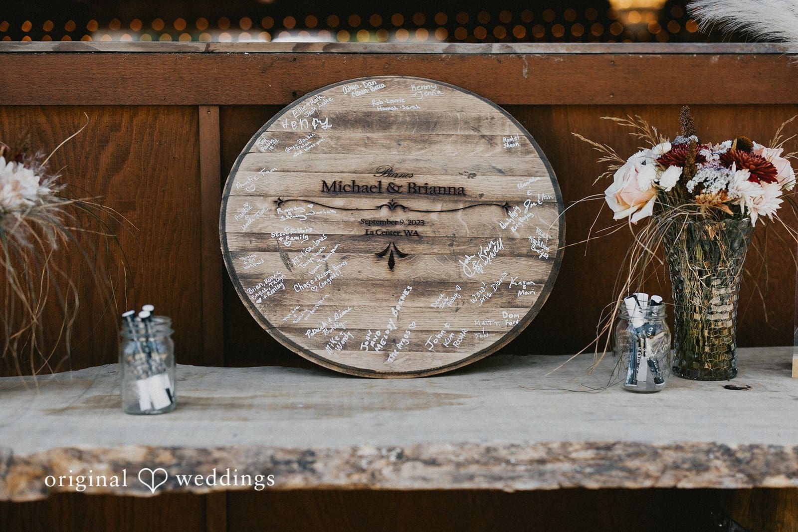 La Center Backyard Wedding // Brianna & Michael -