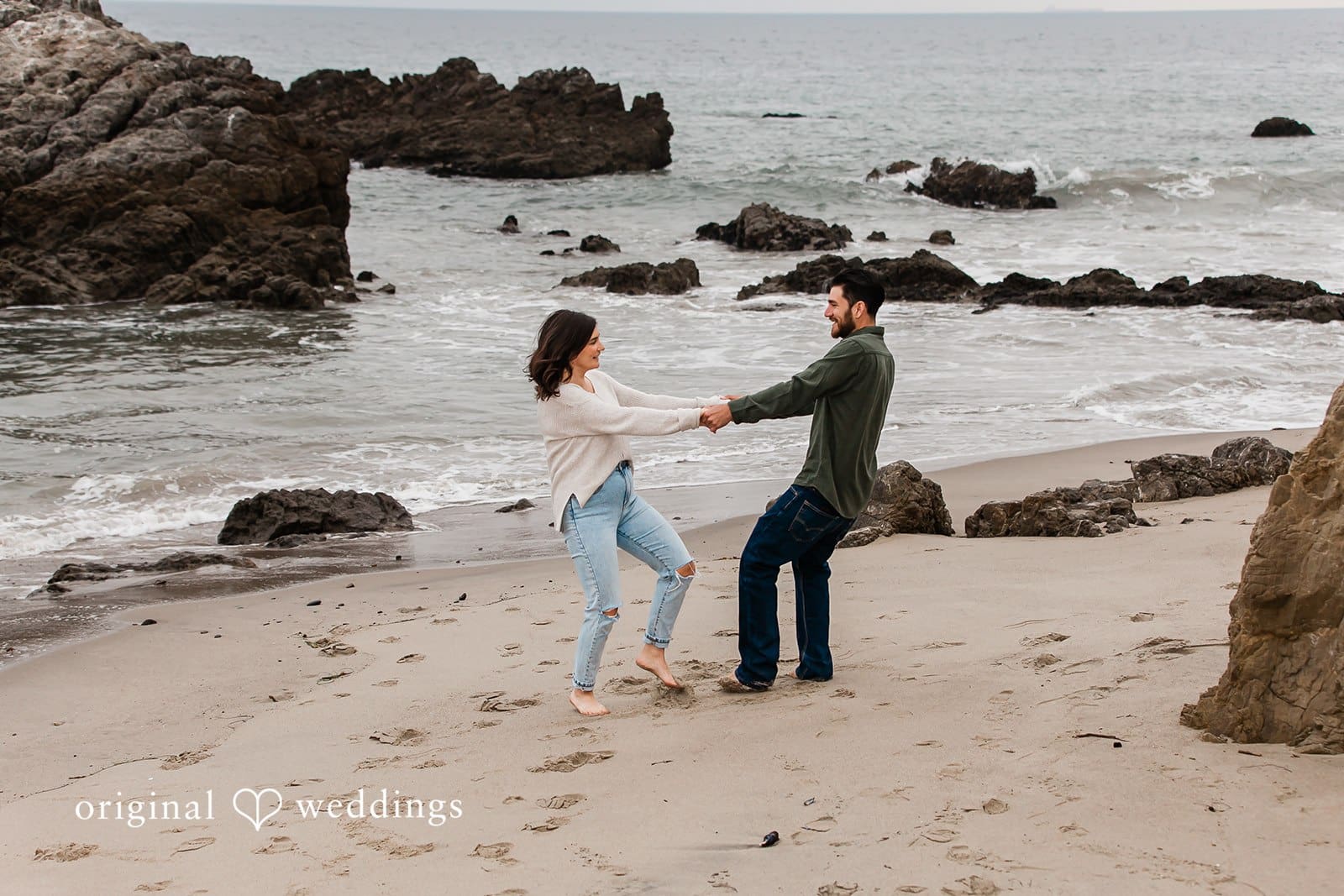 Leo Carrillo State Beach Engagement // Miranda & Cody -