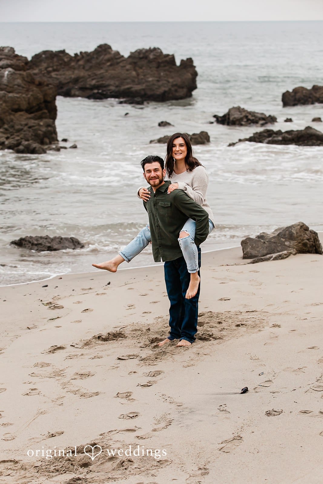 Leo Carrillo State Beach Engagement // Miranda & Cody -