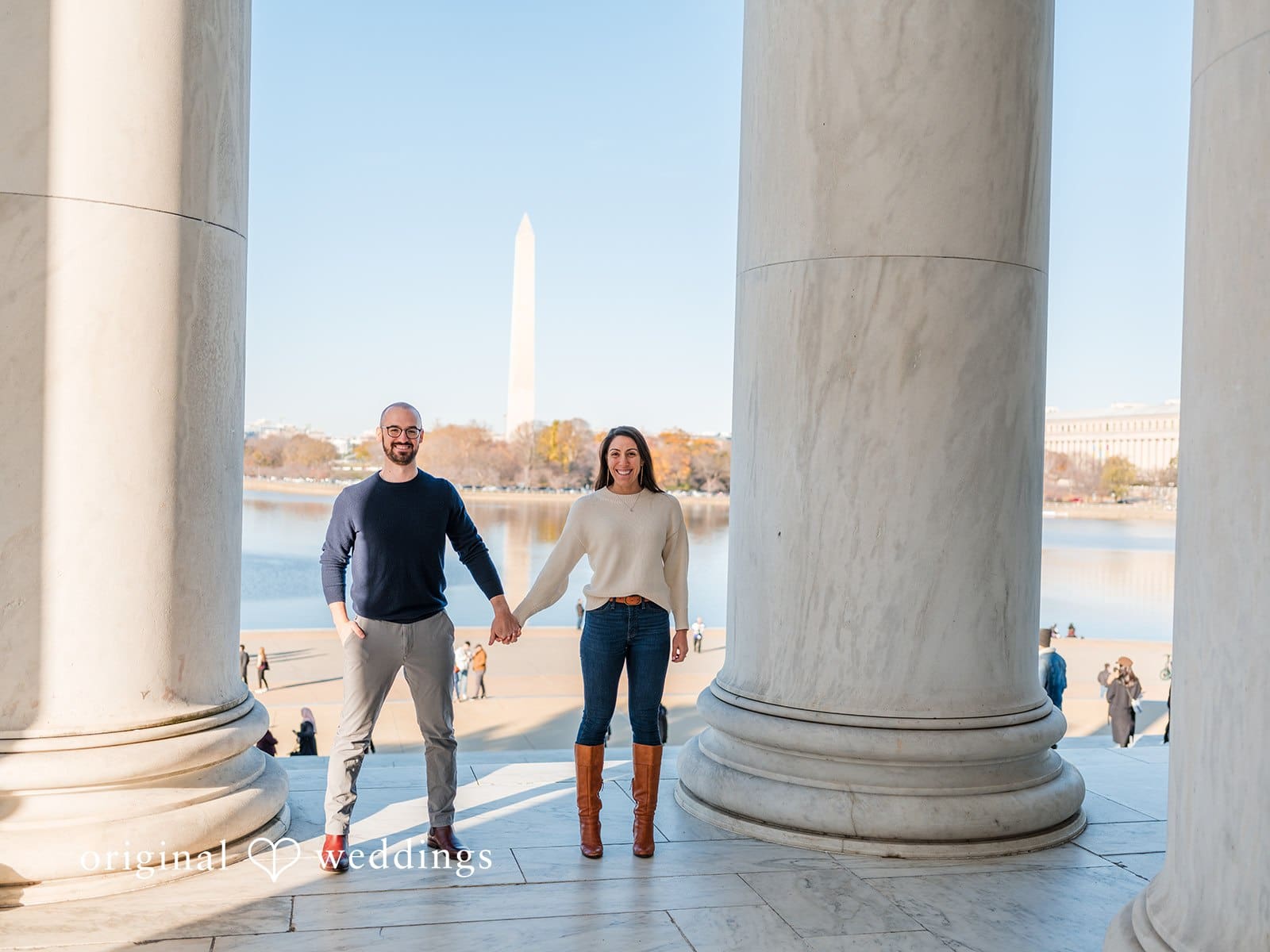Lincoln Memorial Engagement // Emily & Mace -