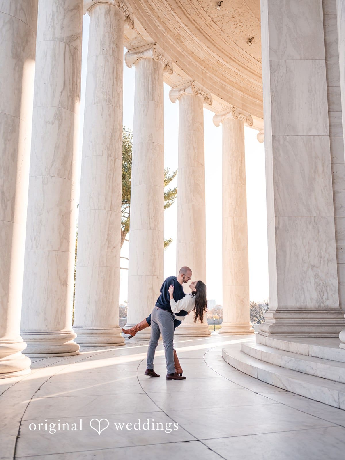 Lincoln Memorial Engagement // Emily & Mace -