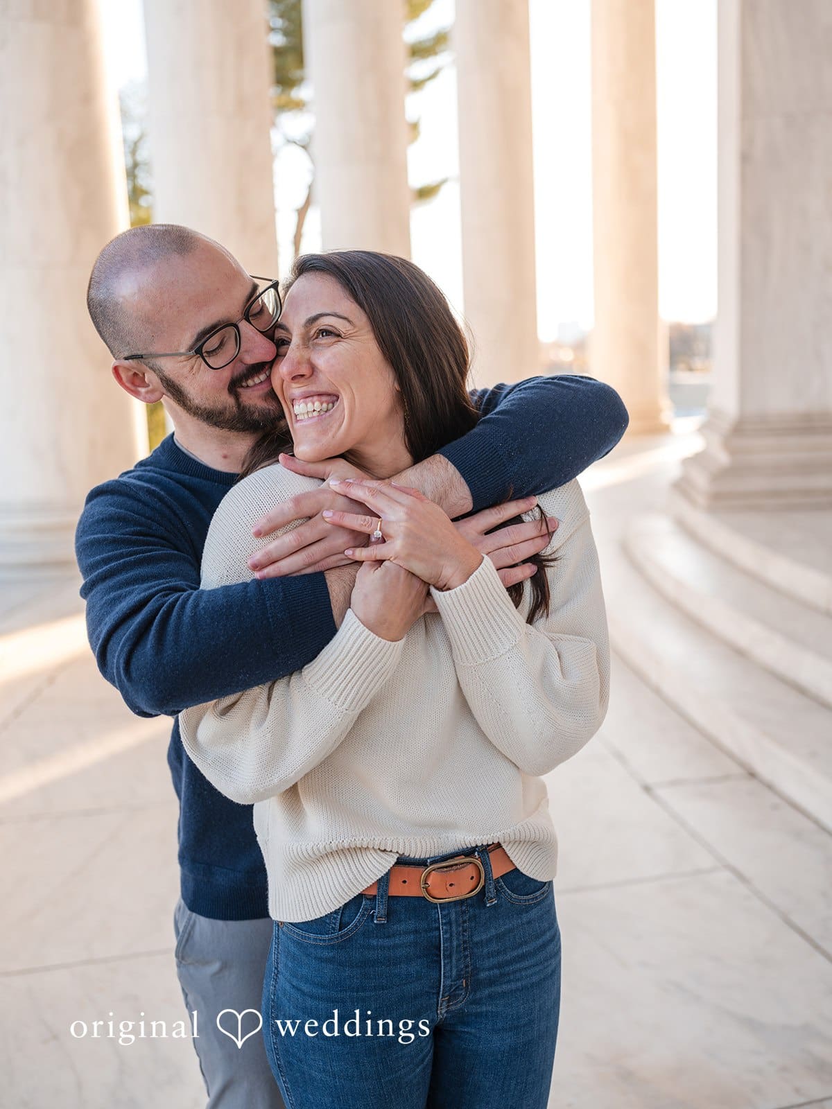 Lincoln Memorial Engagement // Emily & Mace -