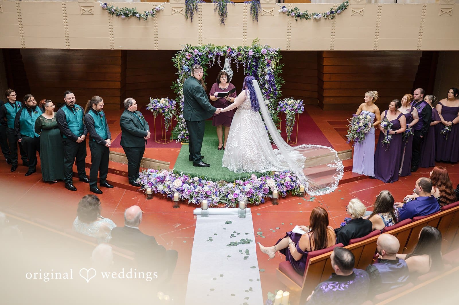 Magnolia Building Wedding // Celest & Jonathan -