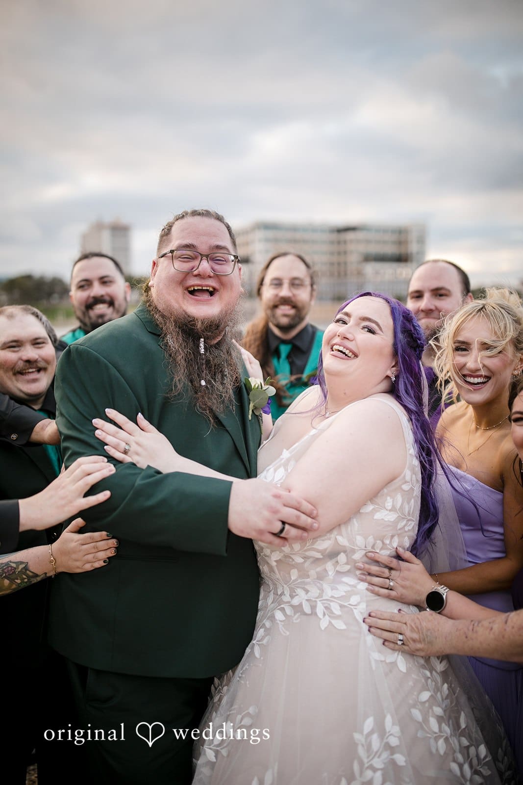 Magnolia Building Wedding // Celest & Jonathan -