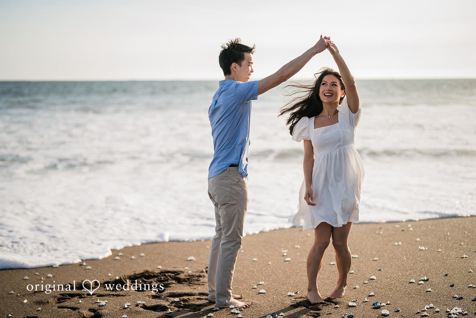 Marin Headlands and Rodeo Beach Engagement // Regina & Joshua -