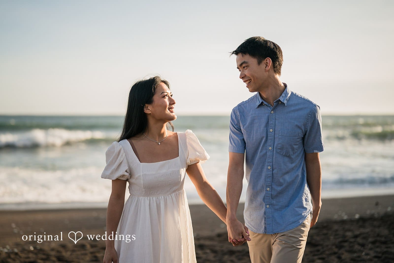 Marin Headlands and Rodeo Beach Engagement // Regina & Joshua -