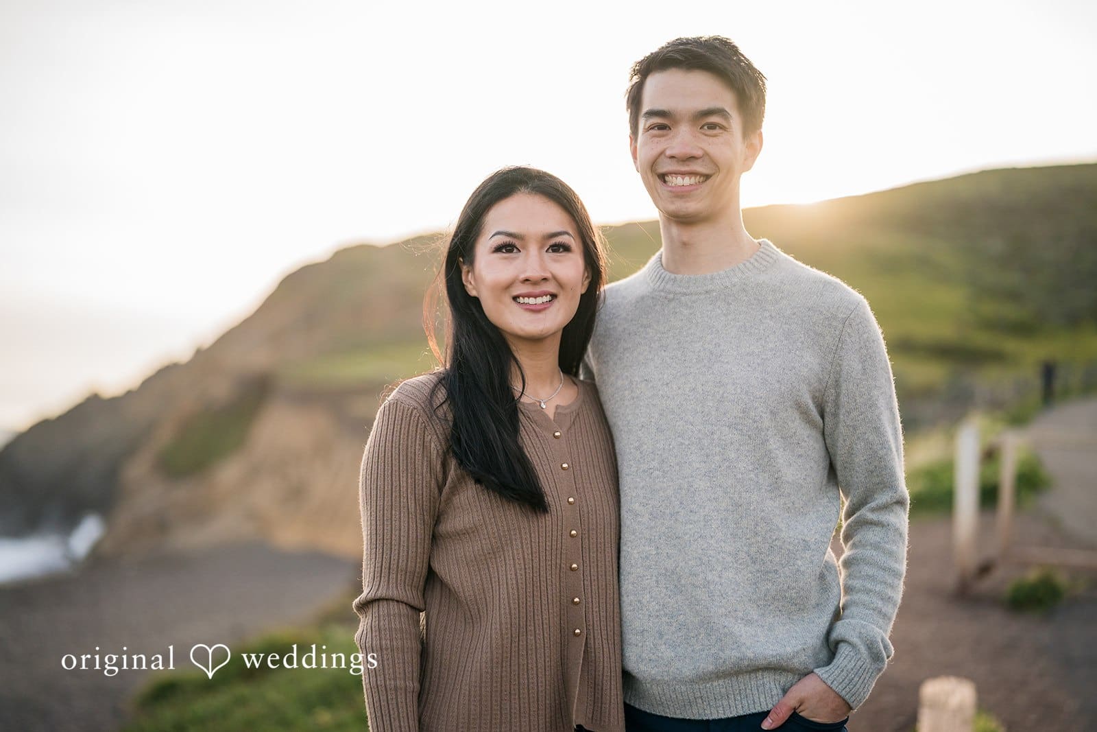 Marin Headlands and Rodeo Beach Engagement // Regina & Joshua -