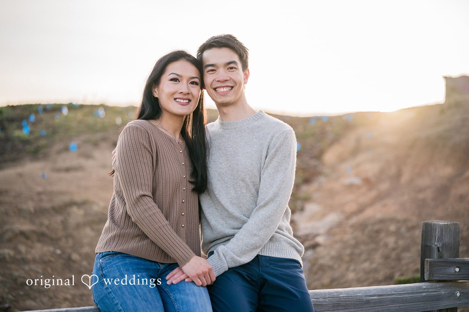Marin Headlands and Rodeo Beach Engagement // Regina & Joshua -