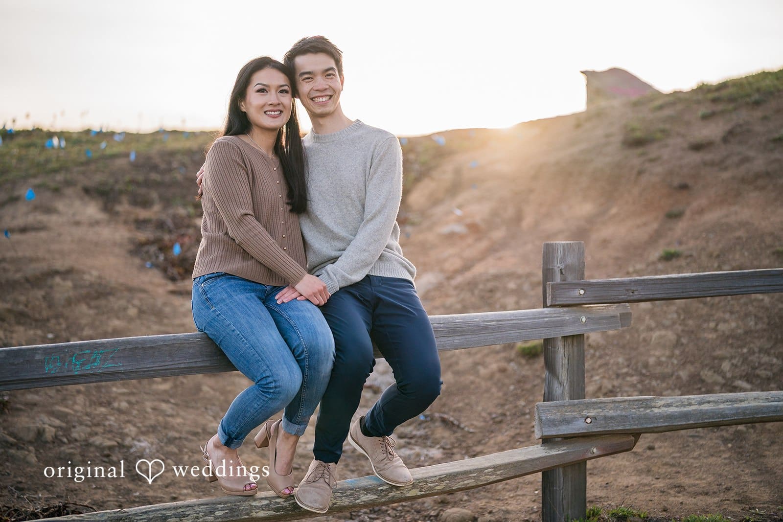 Marin Headlands and Rodeo Beach Engagement // Regina & Joshua -