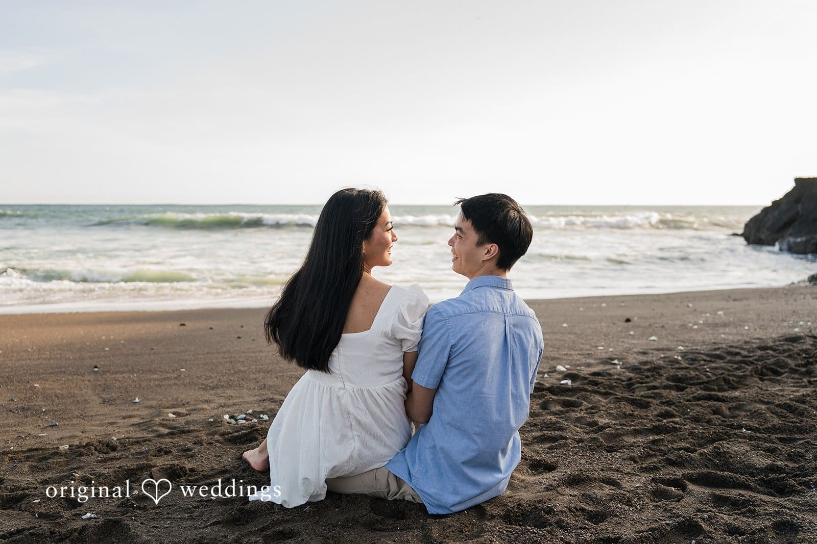 Marin Headlands and Rodeo Beach Engagement // Regina & Joshua -