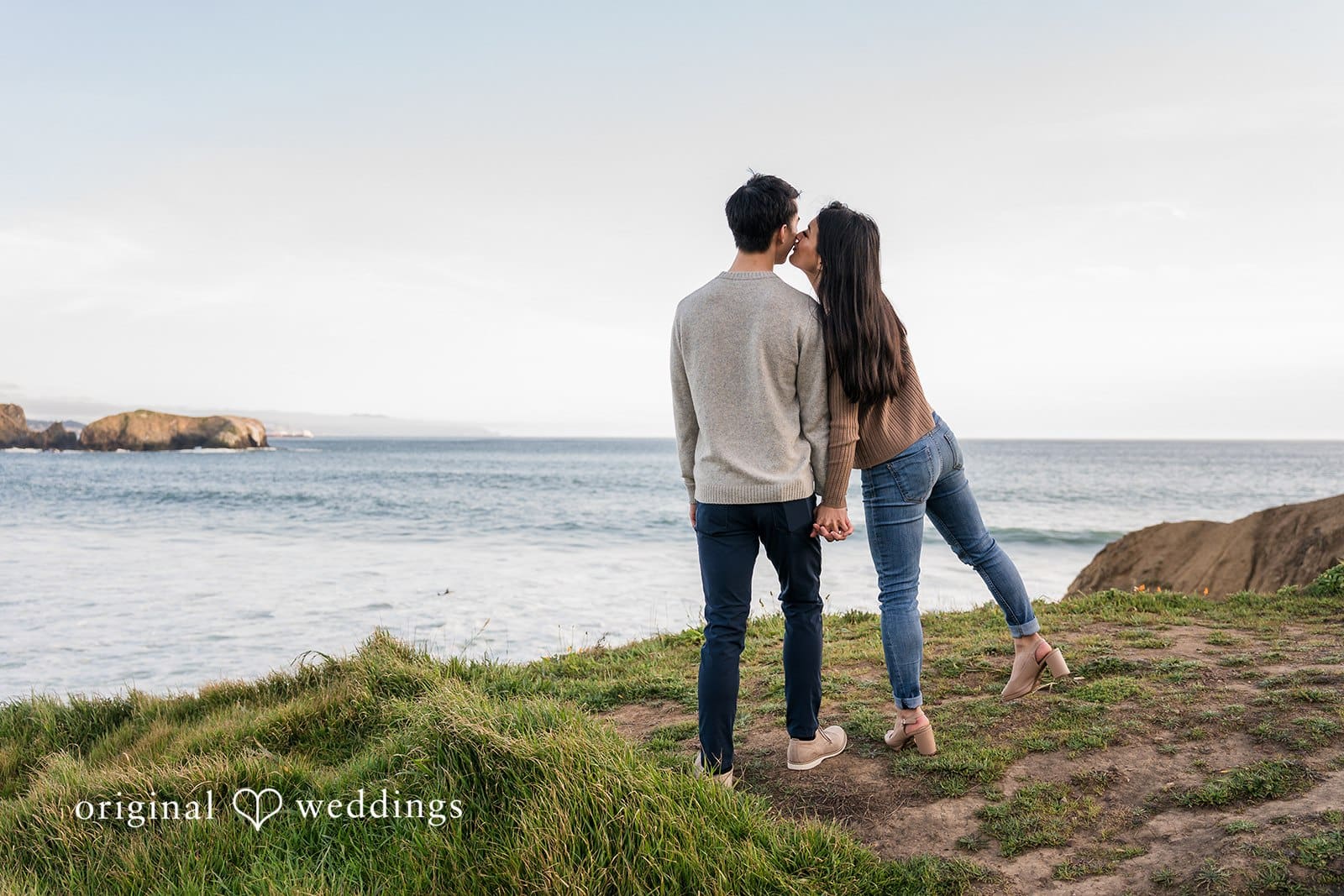 Marin Headlands and Rodeo Beach Engagement // Regina & Joshua -