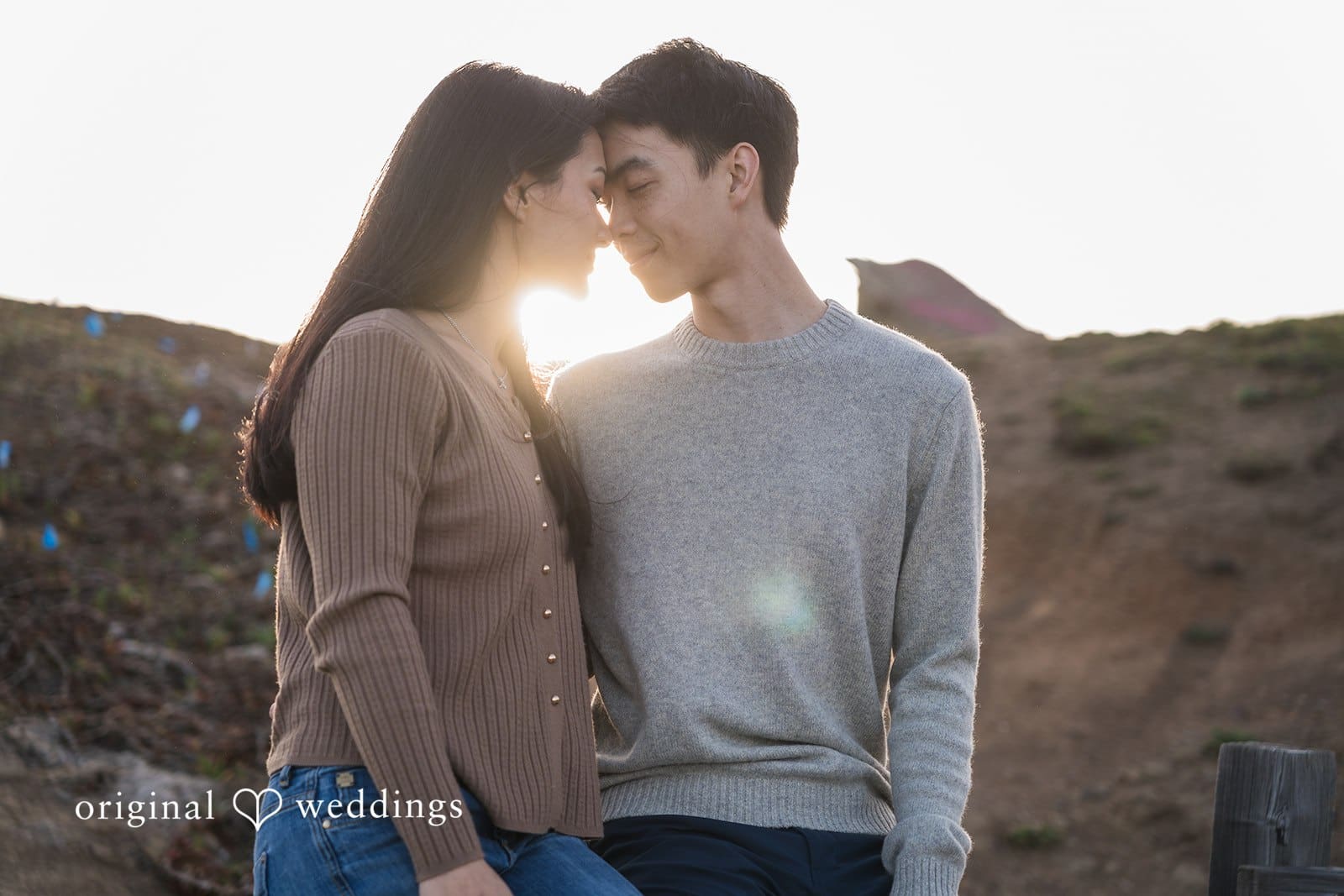 Marin Headlands and Rodeo Beach Engagement // Regina & Joshua -