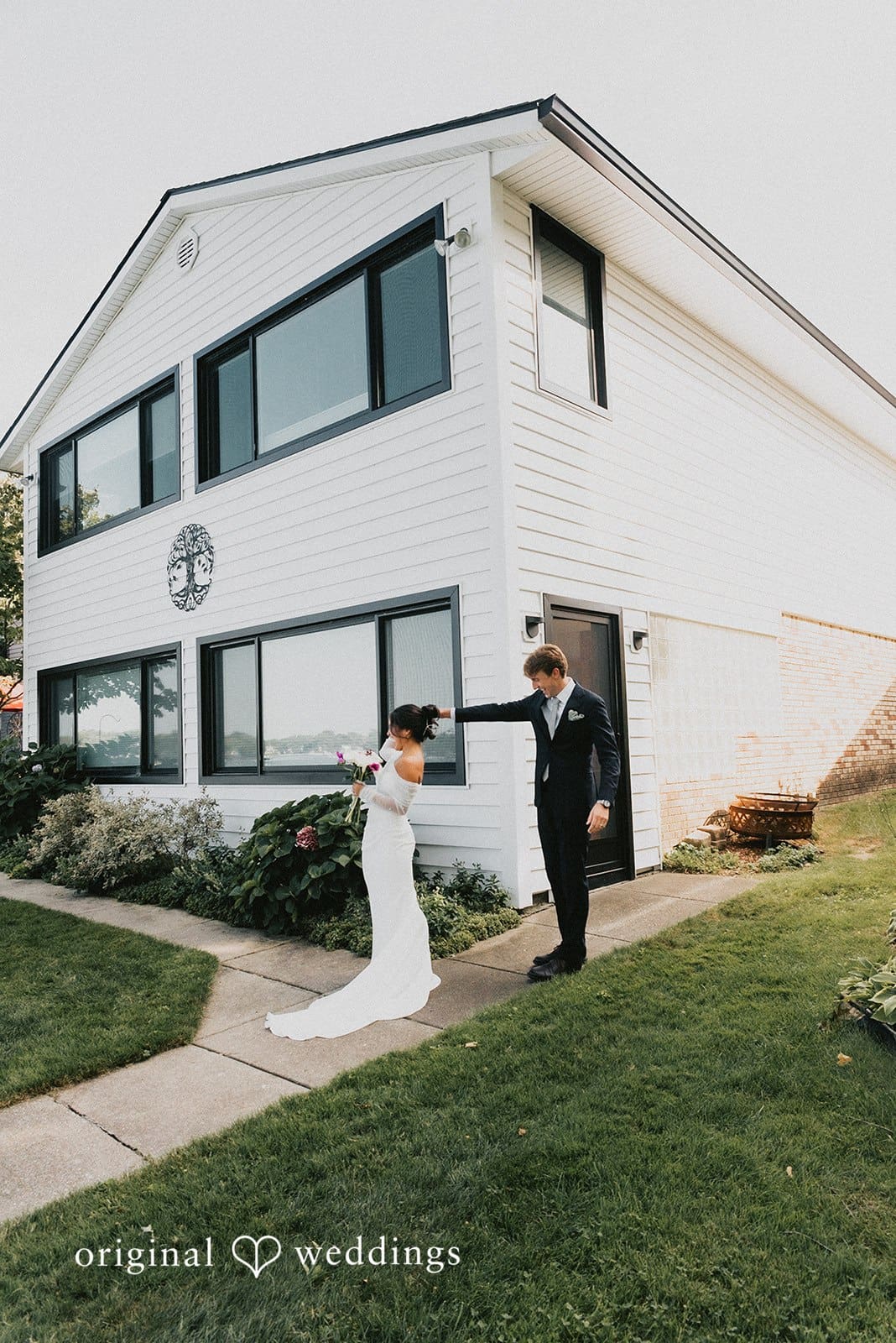 Michigan Backyard Wedding // Grace & Joel -