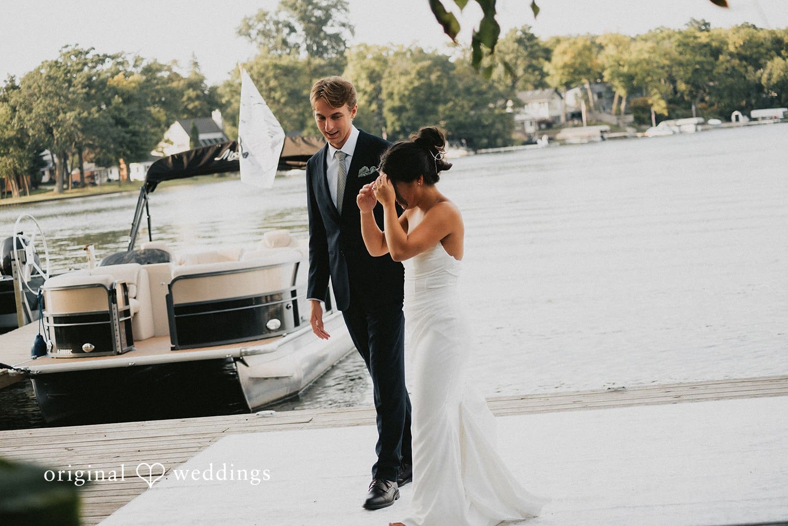 Michigan Backyard Wedding // Grace & Joel -
