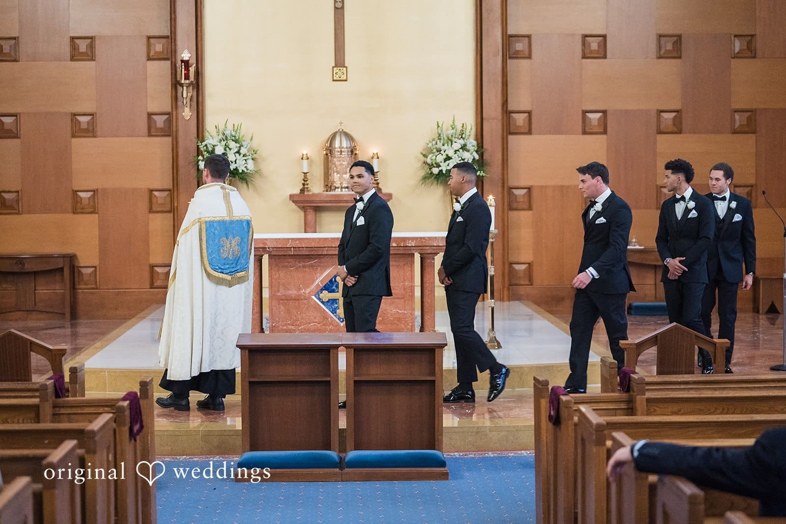 Our Lady of Lourdes Church Wedding // Katelyn & Brooks -