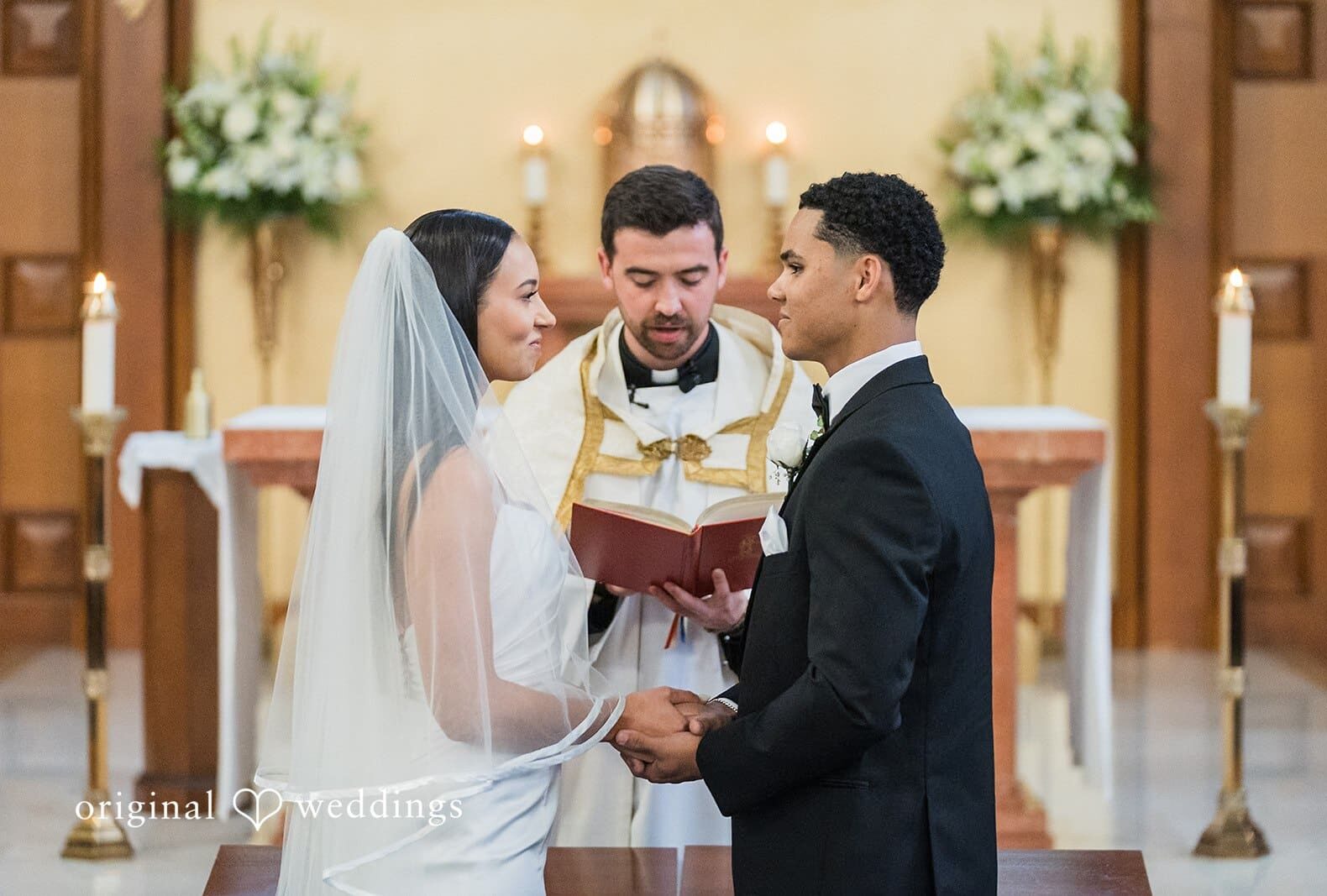 Our Lady of Lourdes Church Wedding // Katelyn & Brooks -