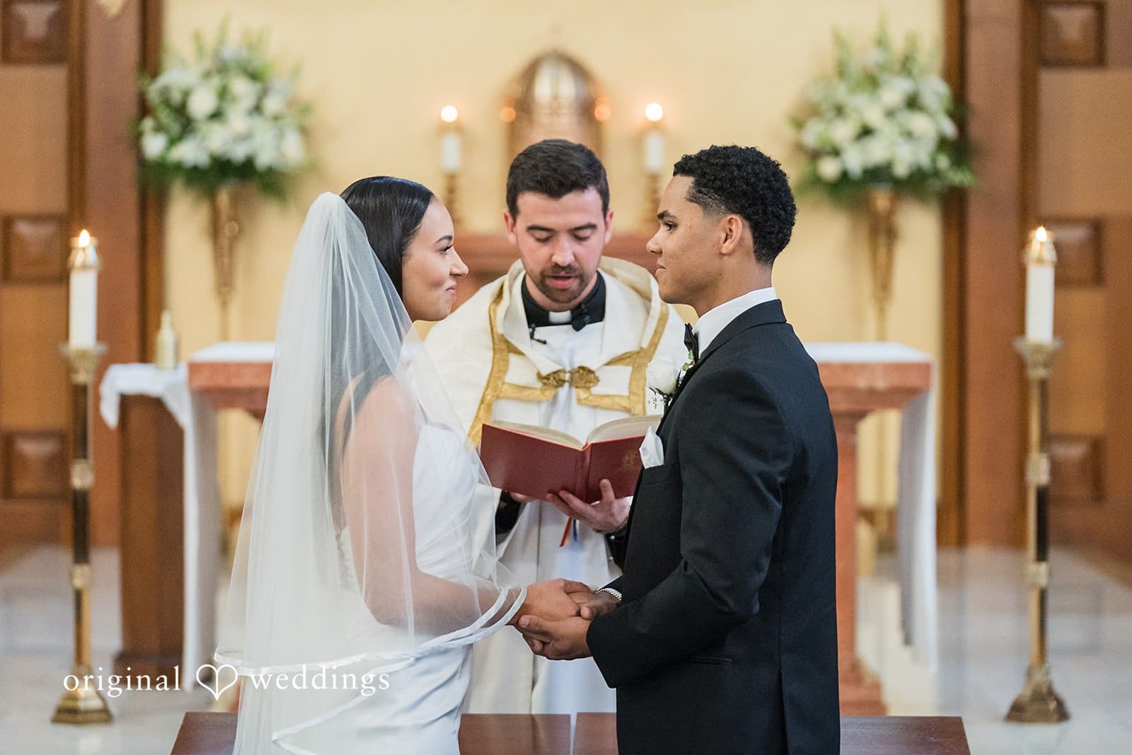 Our Lady of Lourdes Church Wedding // Katelyn & Brooks -