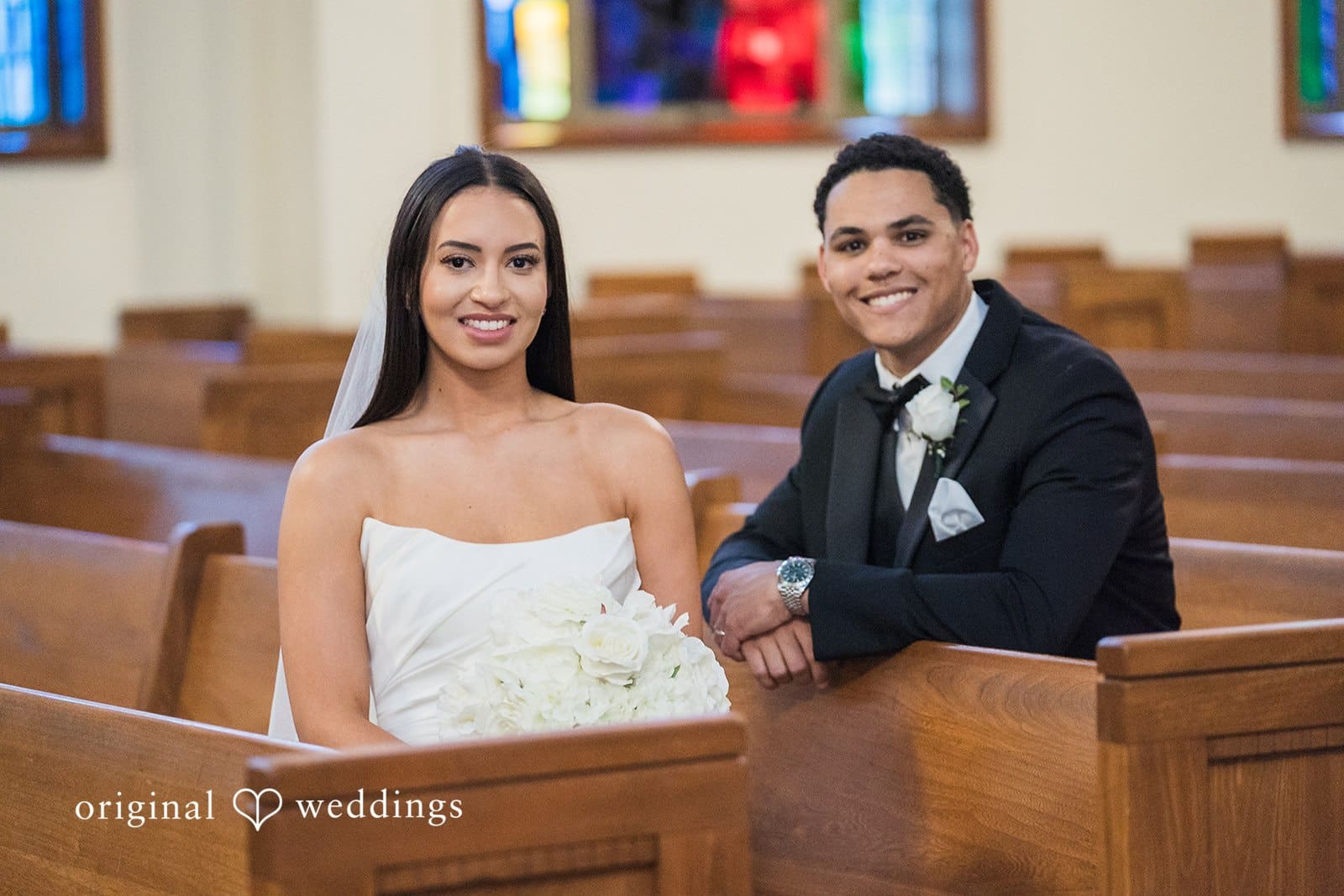 Our Lady of Lourdes Church Wedding // Katelyn & Brooks -