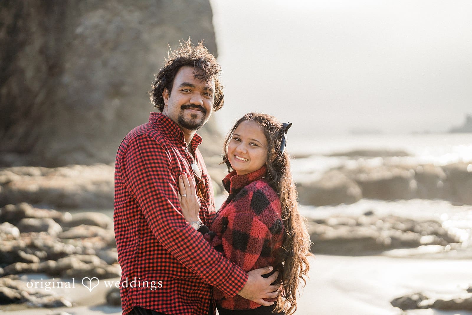 Rialto Beach Engagement // Swapnil & Divya -