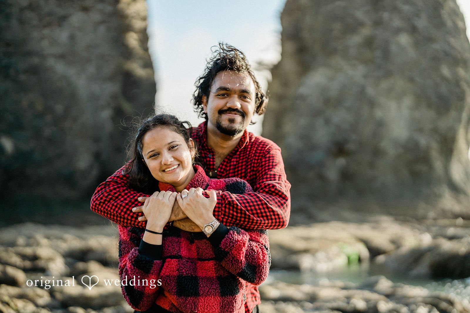 Rialto Beach Engagement // Swapnil & Divya -
