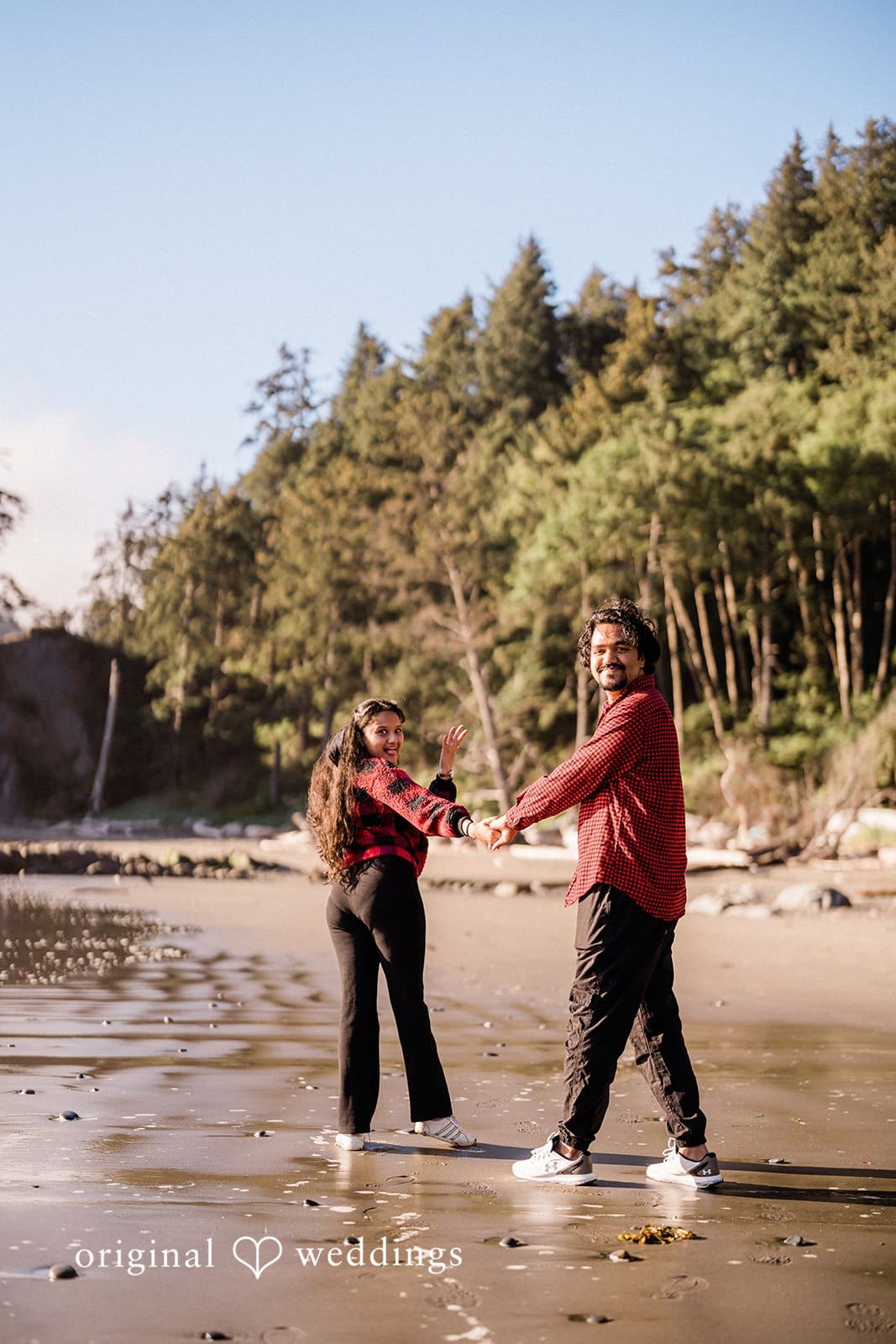 Rialto Beach Engagement // Swapnil & Divya -
