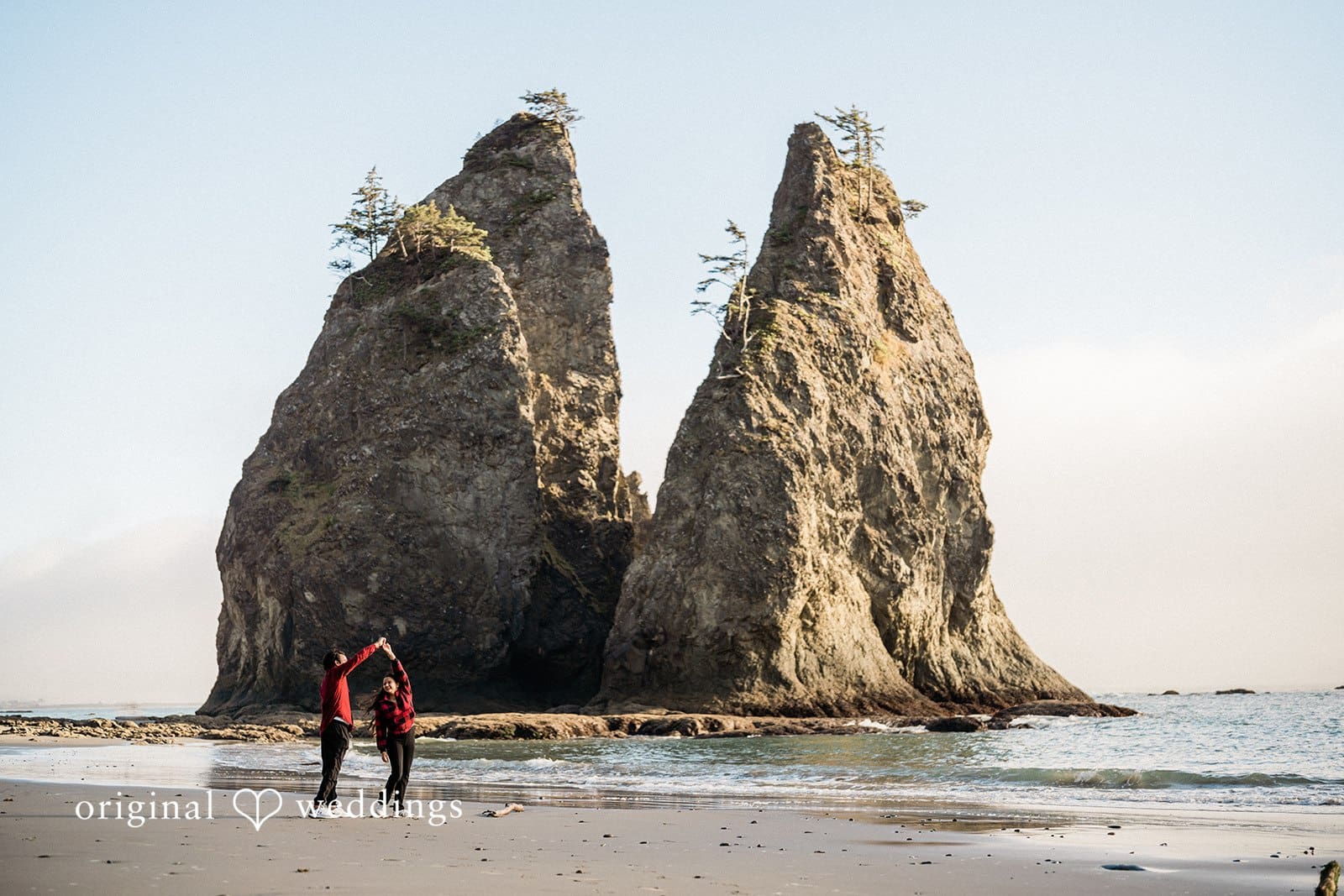 Rialto Beach Engagement // Swapnil & Divya -