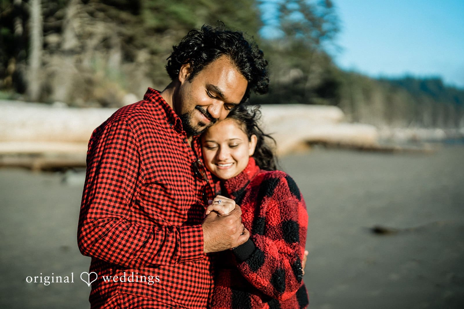Rialto Beach Engagement // Swapnil & Divya -