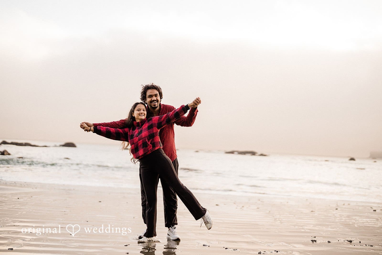 Rialto Beach Engagement // Swapnil & Divya -