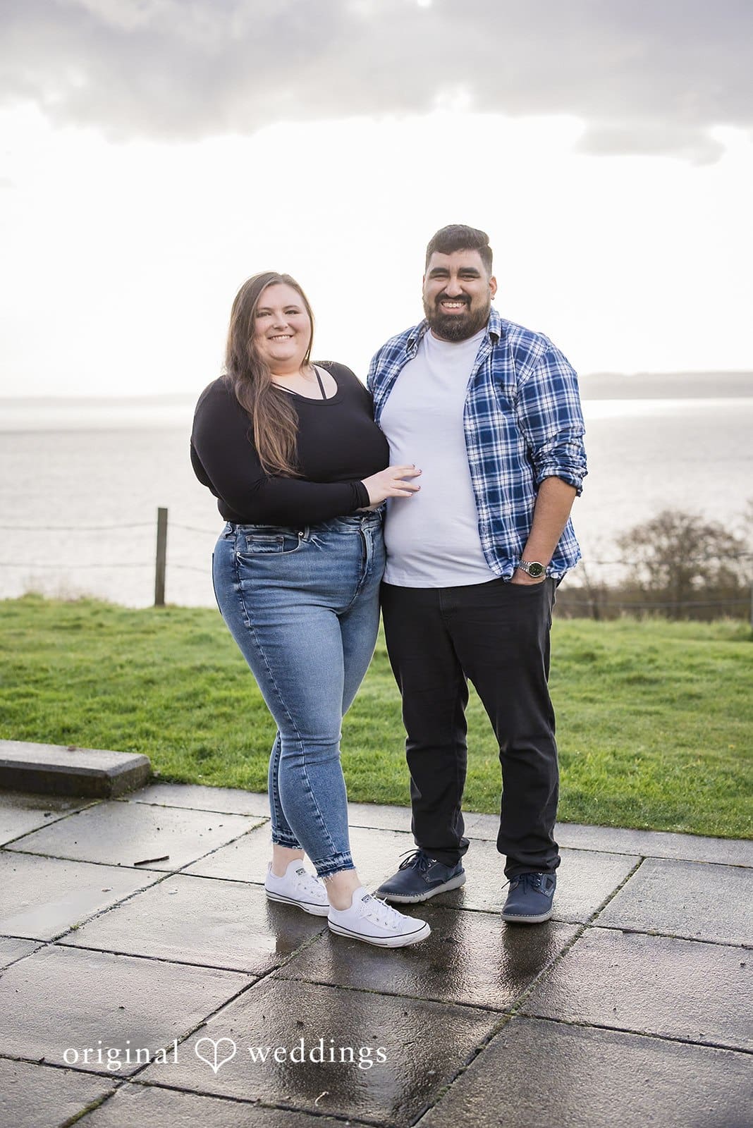 Richmond Beach Saltwater Park in Shoreline Engagement // Judith & Lucas -