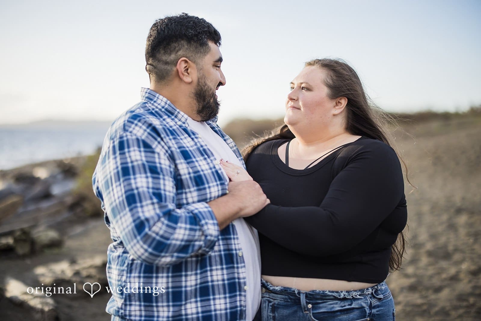 Richmond Beach Saltwater Park in Shoreline Engagement // Judith & Lucas -