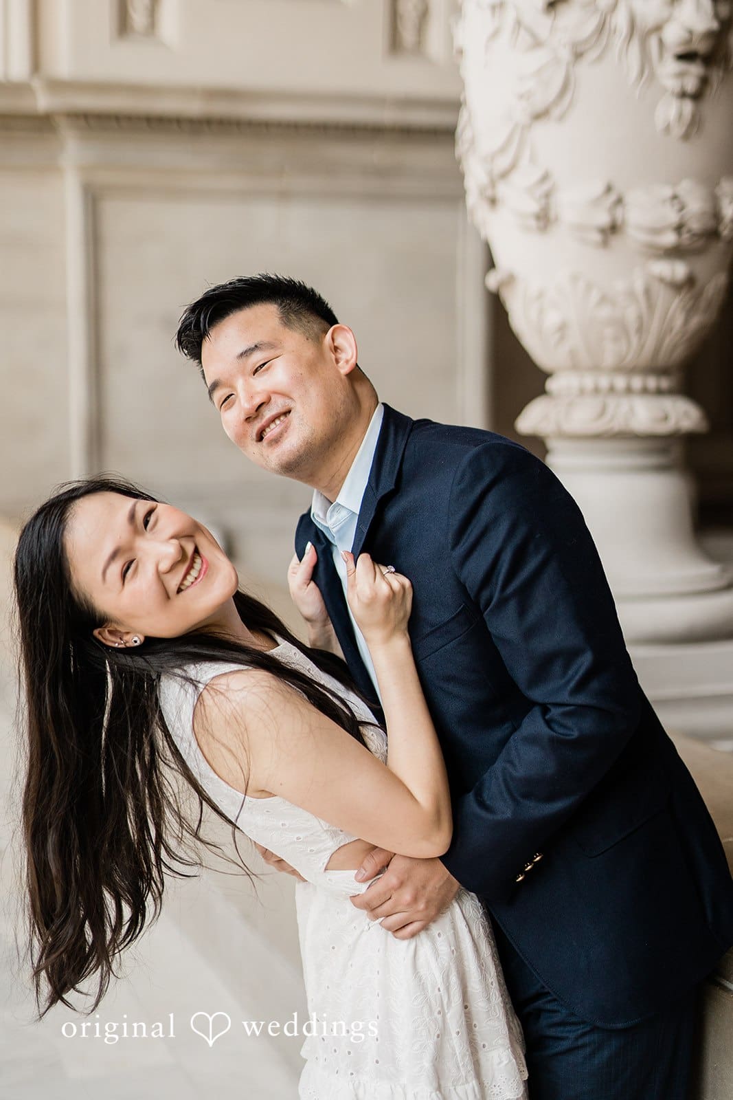 San Francisco City Hall Engagement // Angela & Andrew -